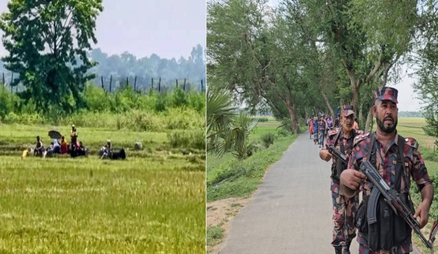 সাদিপুর সীমান্তে পুশইন চেষ্টার সমাধান মেলেনি দ্বিতীয় দিনেও
