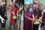 পানিবন্দি মানুষের মাঝে জামায়াতের রান্না করা খাবার বিতরণ অব্যাহত