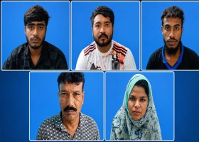 যশোর উপশহর ও নওয়াপাড়ায় অভিযান: মাদকসহ আটক ৫ জনের কারাদণ্ড