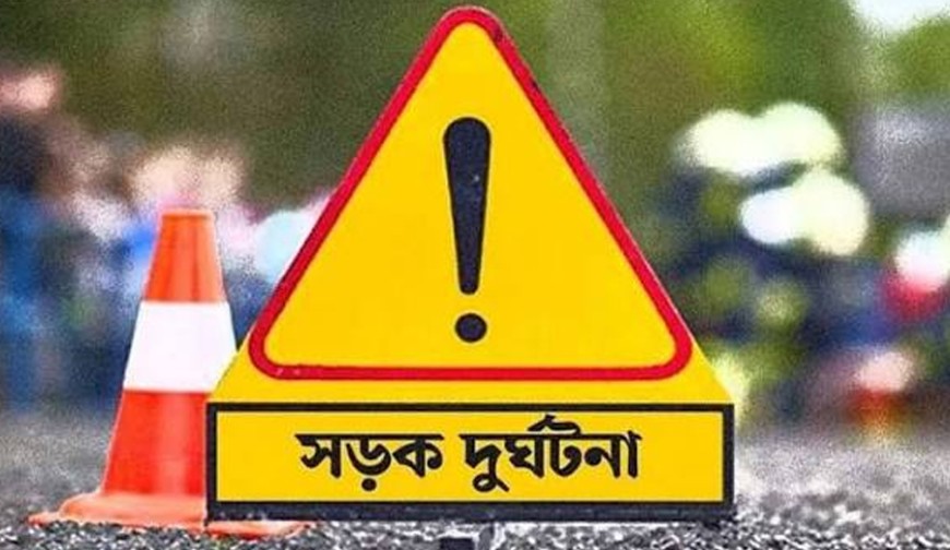 রাজগঞ্জ সড়কে মোটরসাইকেলের ধাক্কায় এক ভ্যানচালক গুরুতর