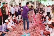 হযরত শাহজালালের মাজারে দ্বিতীয়বার দানবাক্স গণনায় মিললো অর্ধকোটি টাকা