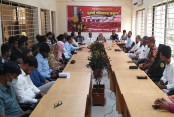 ঝিকরগাছায় উপজেলা প্রশাসনের উদ্যোগে জুলাই শহীদ দিবস পালন