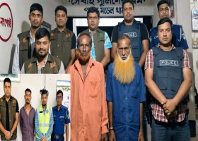 গা ঢাকা দিয়েও শেষ রক্ষা হলো না, পুলিশের জালে সর্দারসহ ৩ ডাকাত