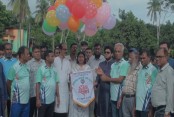 বাঘারপাড়ায় ফুটবল ট্যালেন্ট হান্টের চূড়ান্ত বাছাই সম্পন্ন