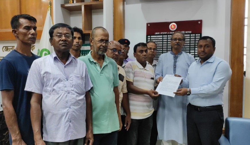 ভবদহে ভয়াবহ  মানবিক বিপর্যয়, পানিসম্পদ মন্ত্রীকে স্মারকলিপি সংগ্রাম কমিটির