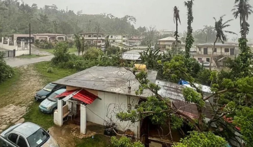 যুক্তরাষ্ট্রে বাইছে ২৯০ কিমি বেগের সুপার টাইফুন ‘বাভি’
