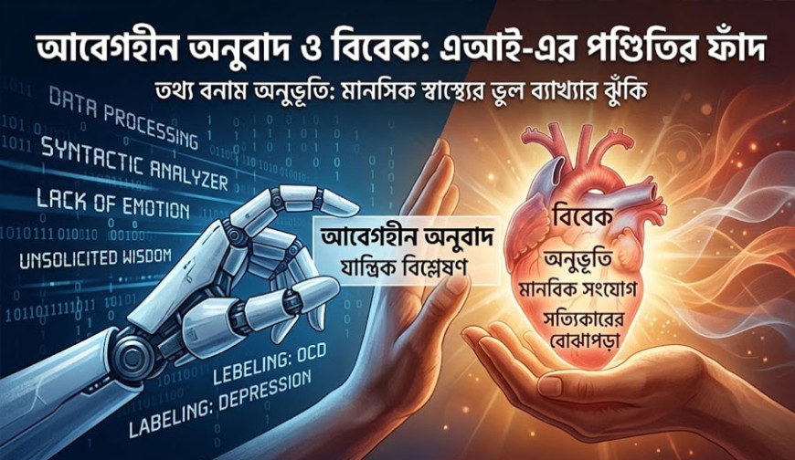 আবেগহীন অনুবাদ বিবেককে কি নাড়া নিচ্ছে