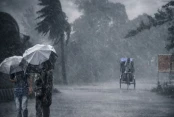 ১৩ অঞ্চলে ঝড় ও বজ্রবৃষ্টির পূর্বাভাস