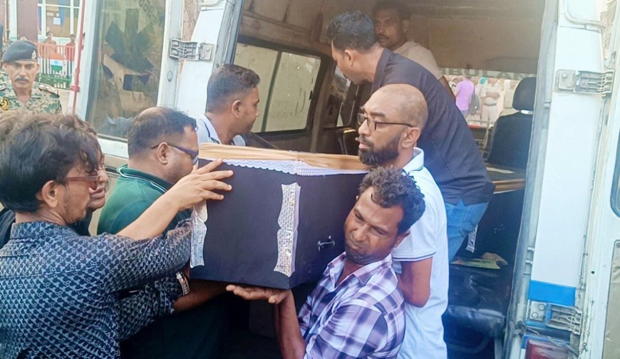 কফিনে মুড়ে দেশে ফিরলেন সাংবাদিক দেবাশীষসহ ৫ বাংলাদেশি