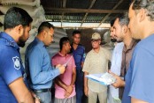 অনুমোদনহীন ব্যবসায়ীর গুদামে সাড়ে ১৩ হাজার কেজি সার, জরিমানা