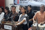 জাতীয় কবি কাজী নজরুল ইসলামের ৫০তম প্রয়াণ দিবসে উদীচী যশোরের শ্রদ্ধাঞ্জলি