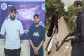 ‘বন্দুক’ হাতে ঘোরার ভিডিও, নারায়ণগঞ্জে সেই দুই তরুণ আটক