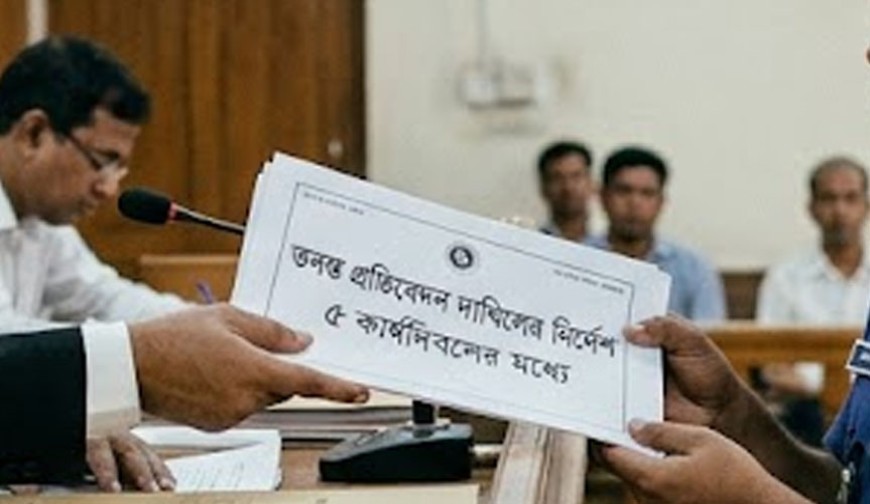 ভ্রাম্যমাণ আদালতে ৭ জনের সাজা: উপশহর পুলিশ ক্যাম্প ইনচার্জকে প্রতিবেদন দাখিলের নির্দেশ
