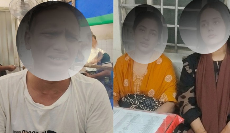 যশোরে ‘হানি ট্র্যাপ’ চক্রের ৩ সদস্য গ্রেফতার, কারাগারে প্রেরণ