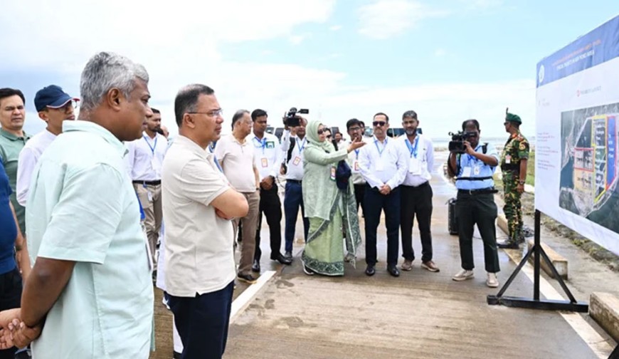 মাতারবাড়ি কয়লাভিত্তিক বিদ্যুৎকেন্দ্র পরিদর্শন প্রধানমন্ত্রীর