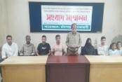 যশোরে পৈতৃক ভিটা থেকে উচ্ছেদ অভিযোগের পাল্টা সংবাদ সম্মেলন