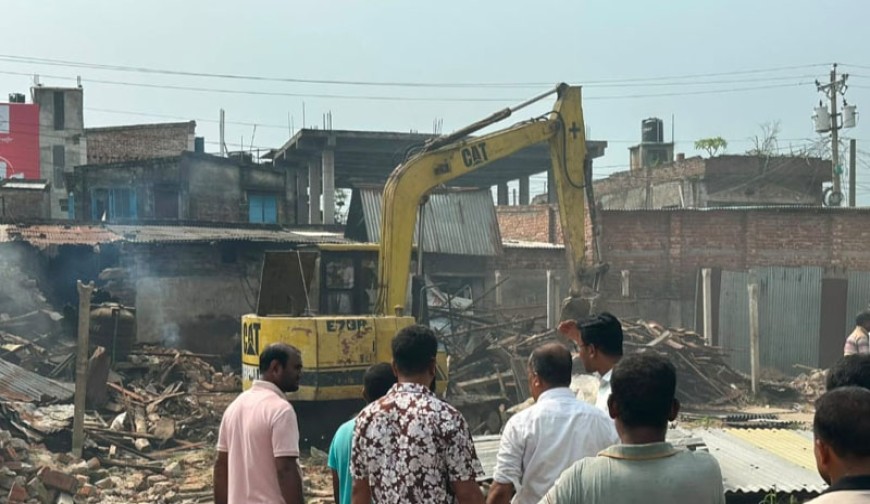 নানা প্রতিকূলতা পেরিয়ে চৌগাছায় মডেল মসজিদের নির্মাণকাজ শুরু